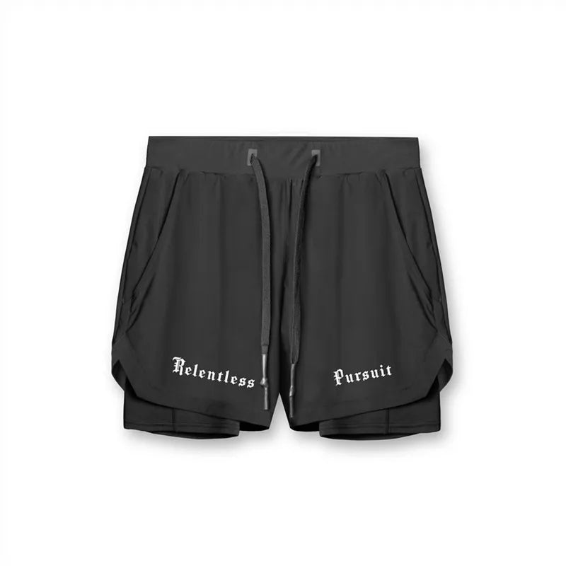 Running Shorts With Lined Quick Dry Gym Shorts
